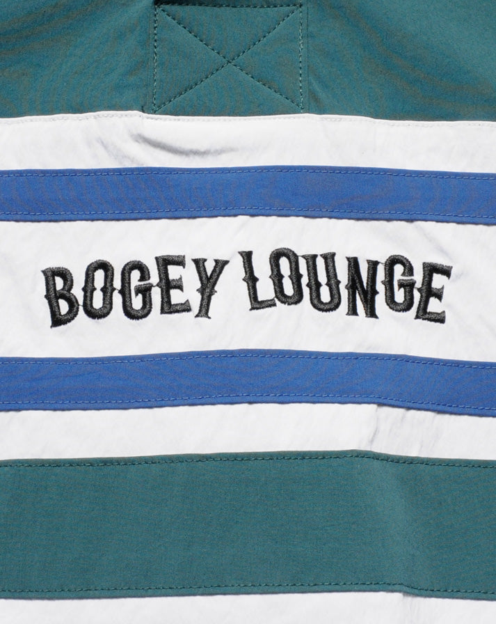 ［BOGEY LOUNGE］ ハーフボタンスタンドブルゾン