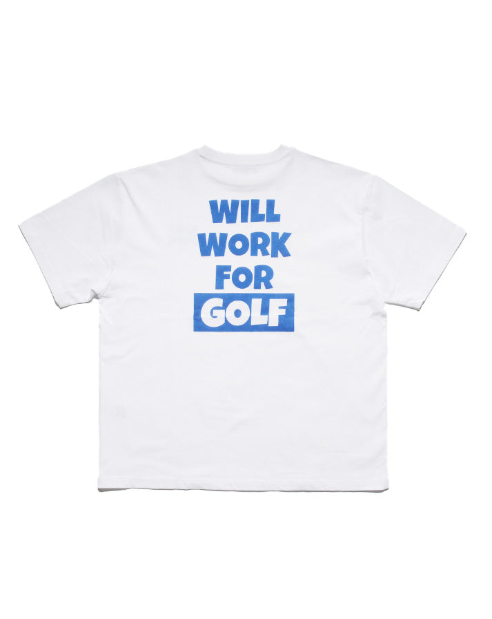 ［BOGEY LOUNGE］ コットンプリントTシャツ