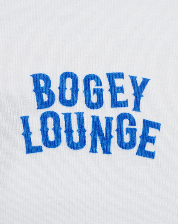 ［BOGEY LOUNGE］ コットンプリントTシャツ