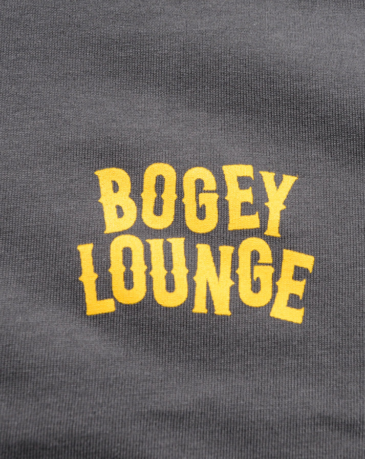［BOGEY LOUNGE］ コットンプリントTシャツ