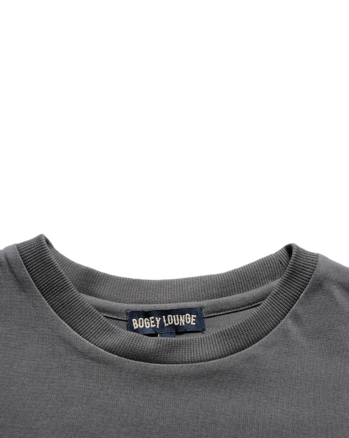 ［BOGEY LOUNGE］ コットンプリントTシャツ