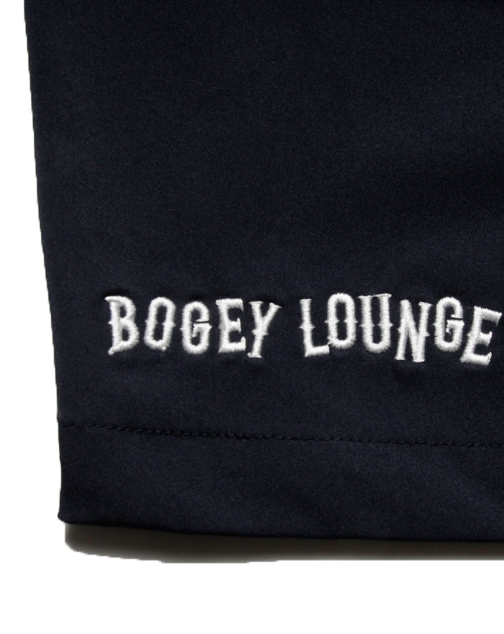 ［BOGEY LOUNGE］ ナイロンストレッチハーフパンツ