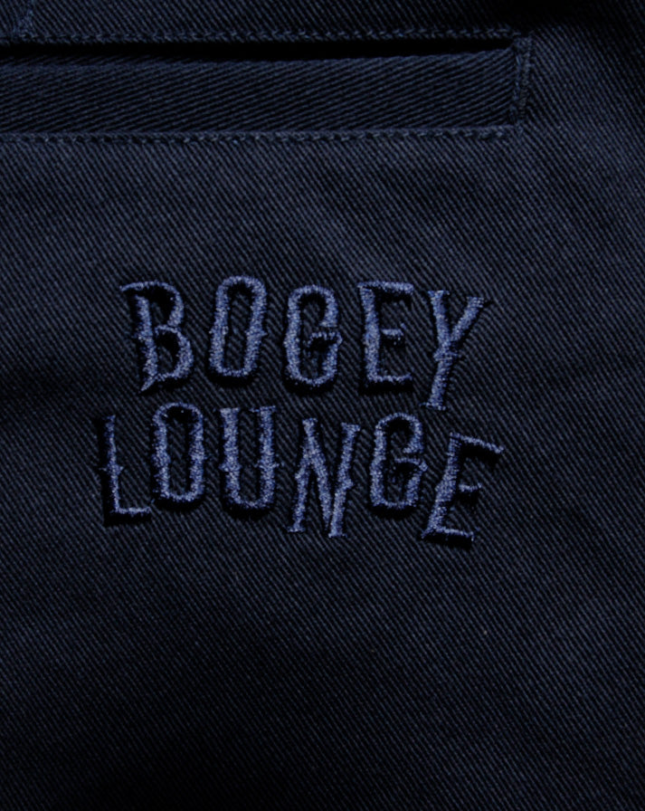 ［BOGEY LOUNGE］ コットンストレッチハーフパンツ