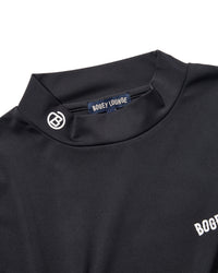 ［BOGEY LOUNGE］ モックネック長袖トップス（スイング）