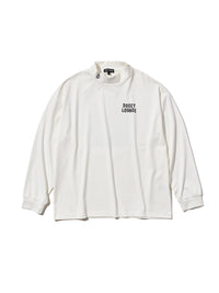 ［BOGEY LOUNGE］ モックネック長袖トップス（ペリカン）