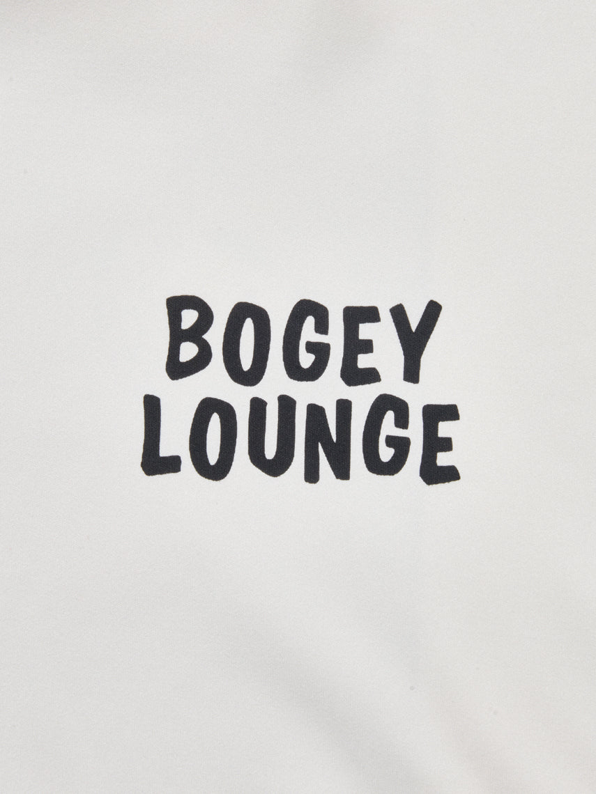 ［BOGEY LOUNGE］ モックネック長袖トップス（ペリカン）