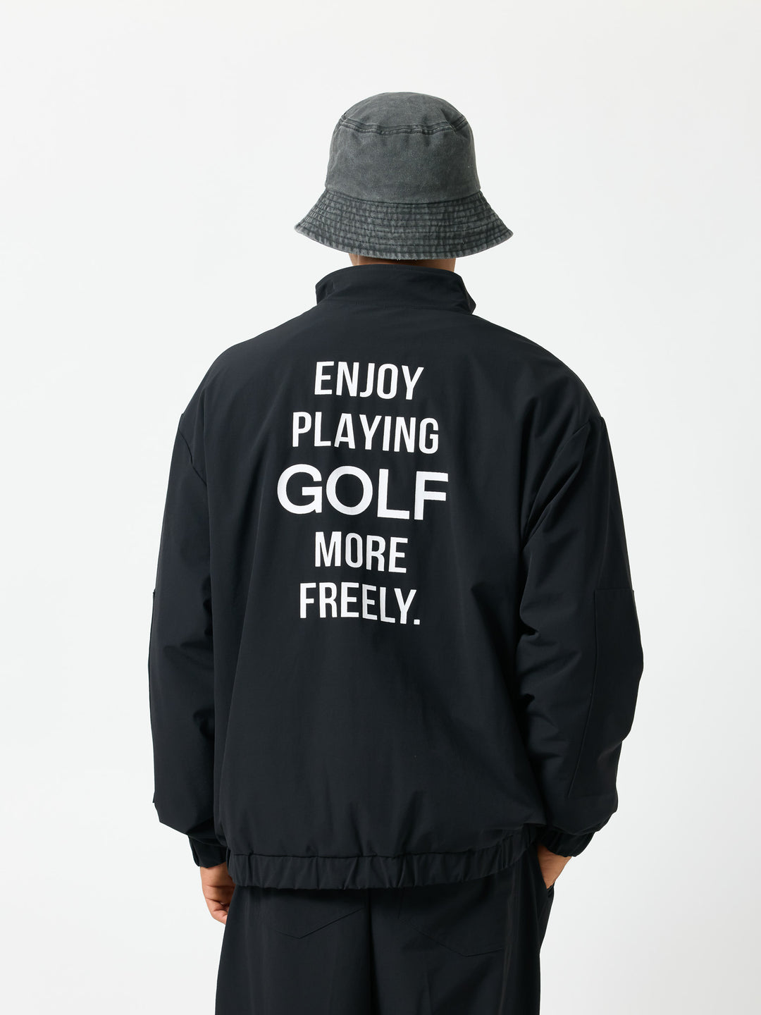 ［BOGEY LOUNGE］ 布帛ブルゾン