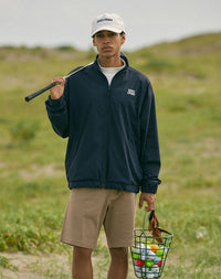 ［BOGEY LOUNGE］ 布帛ブルゾン