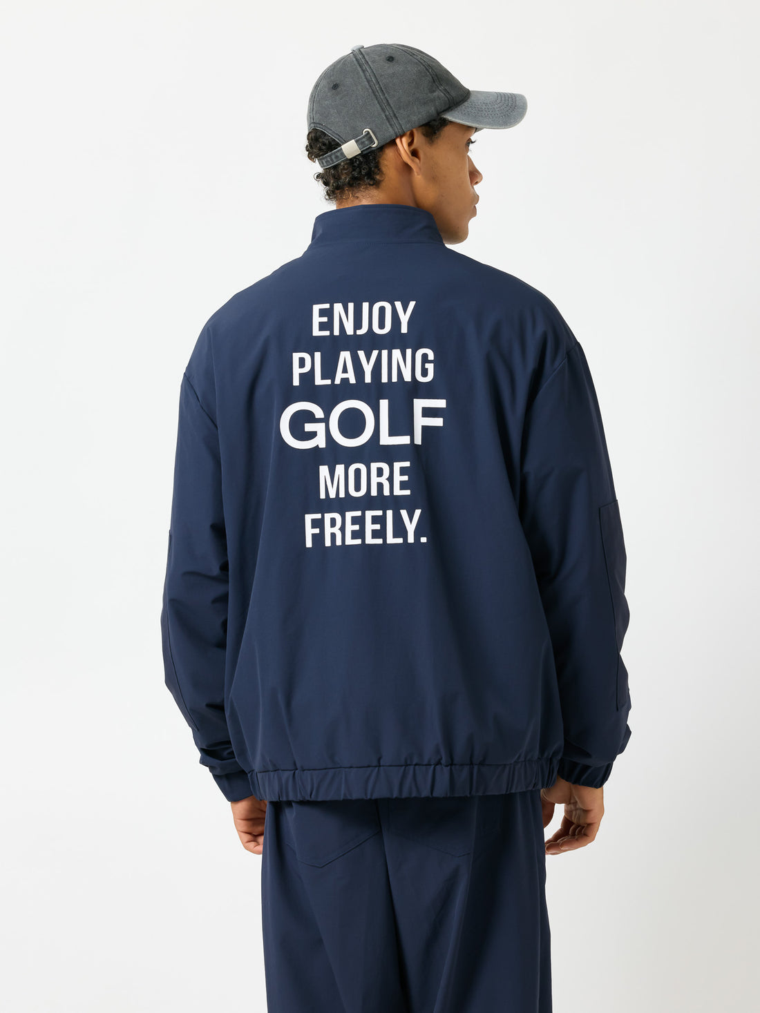 ［BOGEY LOUNGE］ 布帛ブルゾン