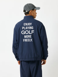 ［BOGEY LOUNGE］ 布帛ブルゾン