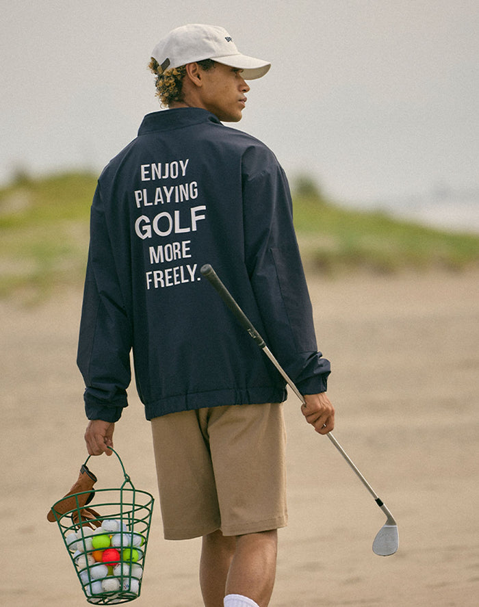 ［BOGEY LOUNGE］ 布帛ブルゾン