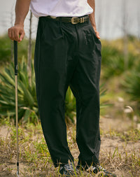 ［BOGEY LOUNGE］ タックパンツ