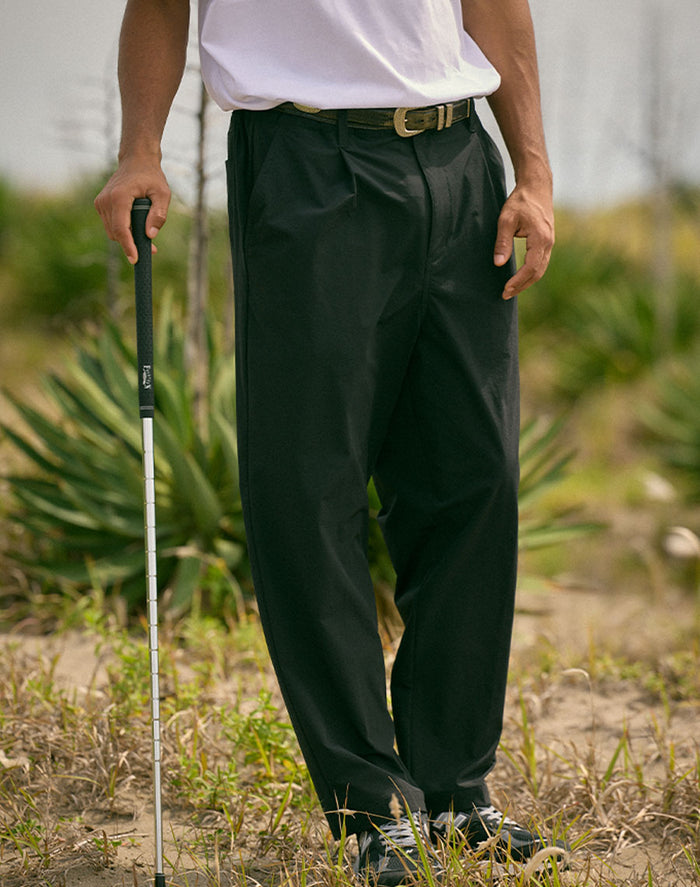 ［BOGEY LOUNGE］ タックパンツ