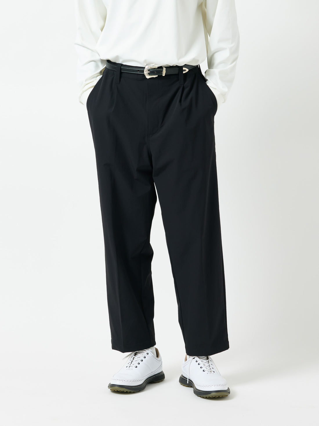 ［BOGEY LOUNGE］ タックパンツ