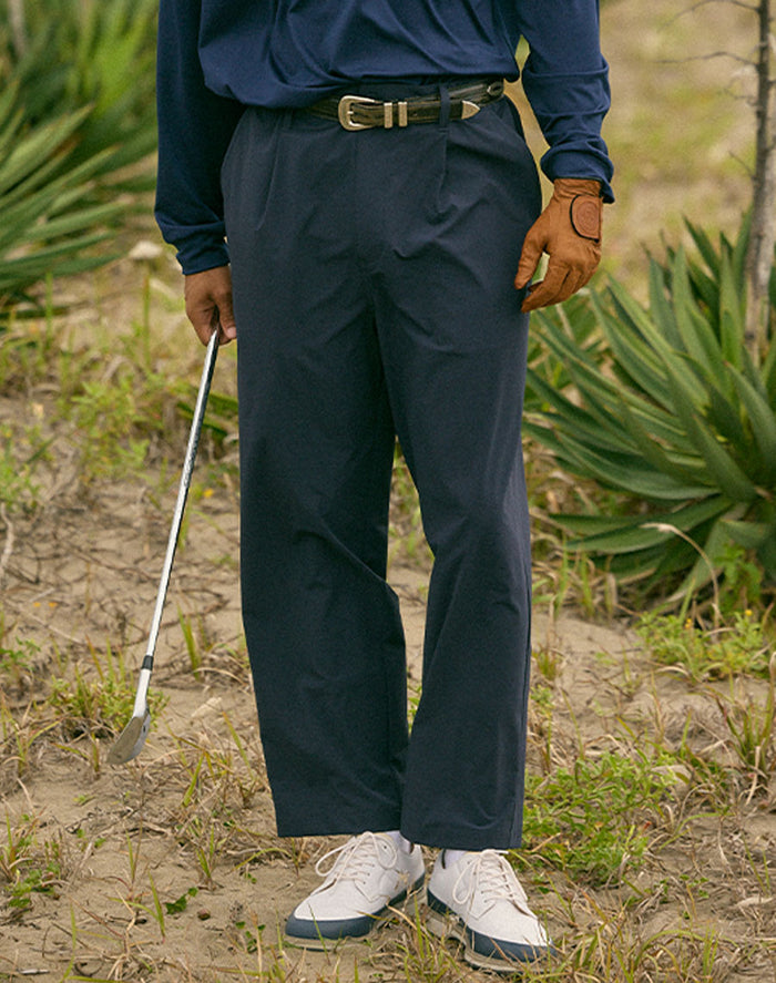 ［BOGEY LOUNGE］ タックパンツ