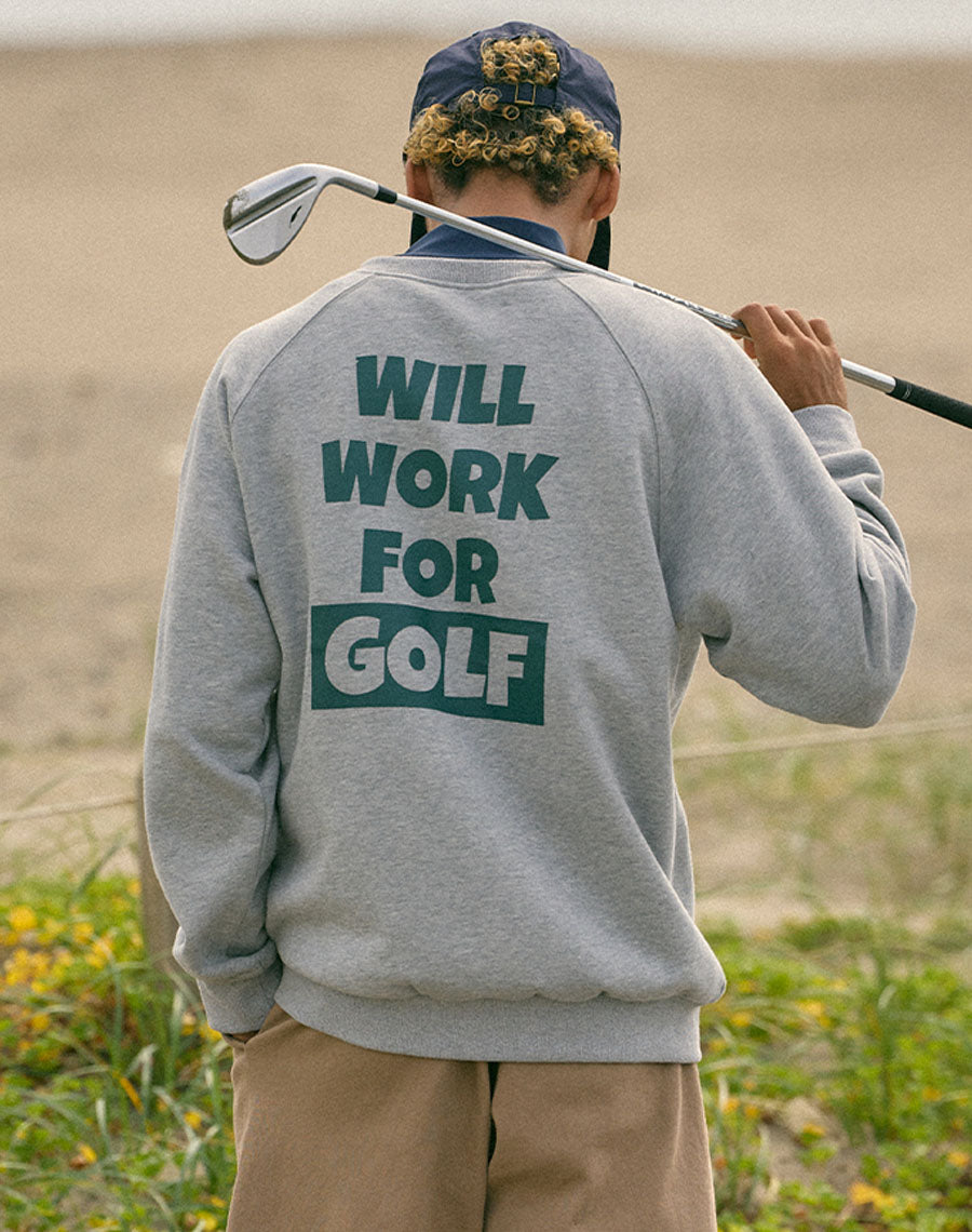 ［BOGEY LOUNGE］ 裏毛クルートレーナー