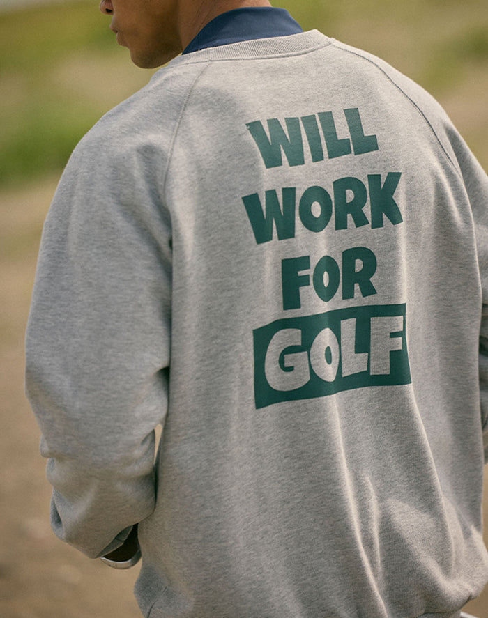 ［BOGEY LOUNGE］ 裏毛クルートレーナー