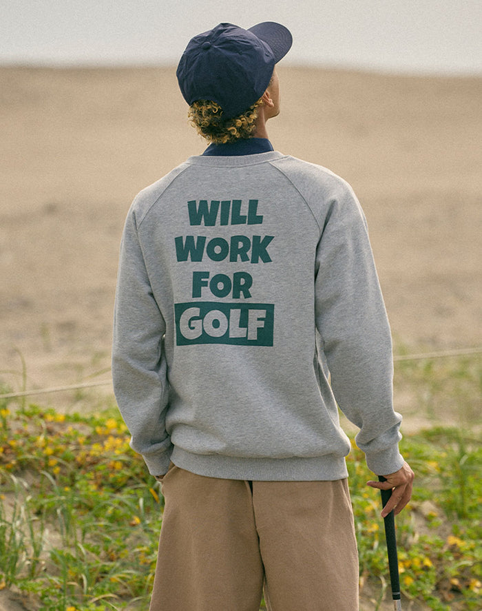 ［BOGEY LOUNGE］ 裏毛クルートレーナー