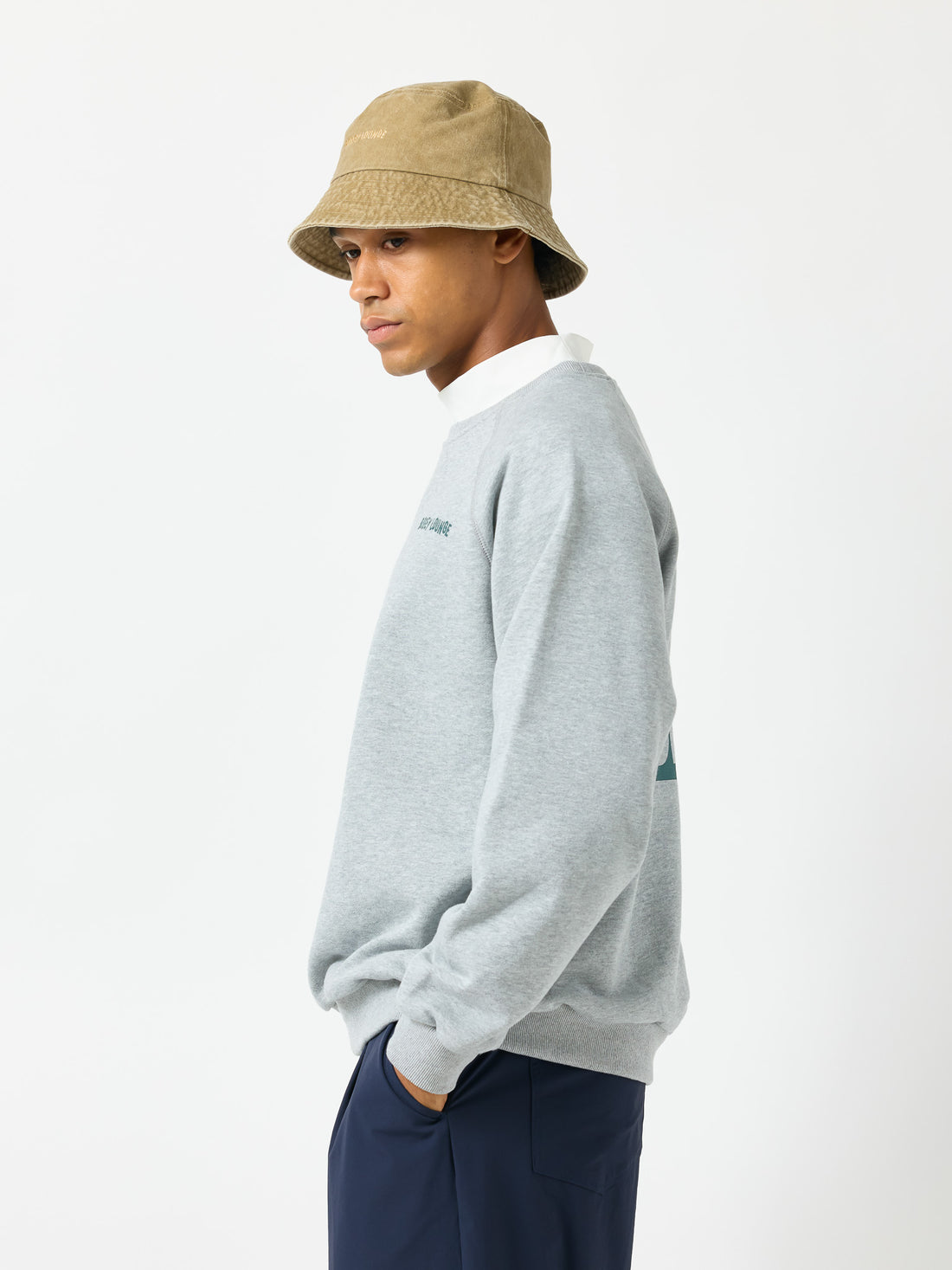 ［BOGEY LOUNGE］ 裏毛クルートレーナー