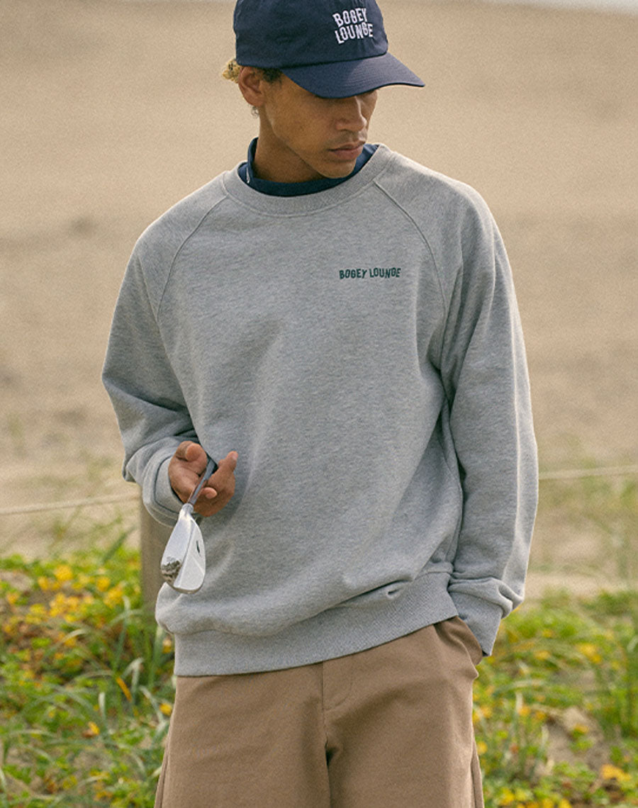 ［BOGEY LOUNGE］ 裏毛クルートレーナー