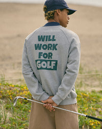 ［BOGEY LOUNGE］ 裏毛クルートレーナー