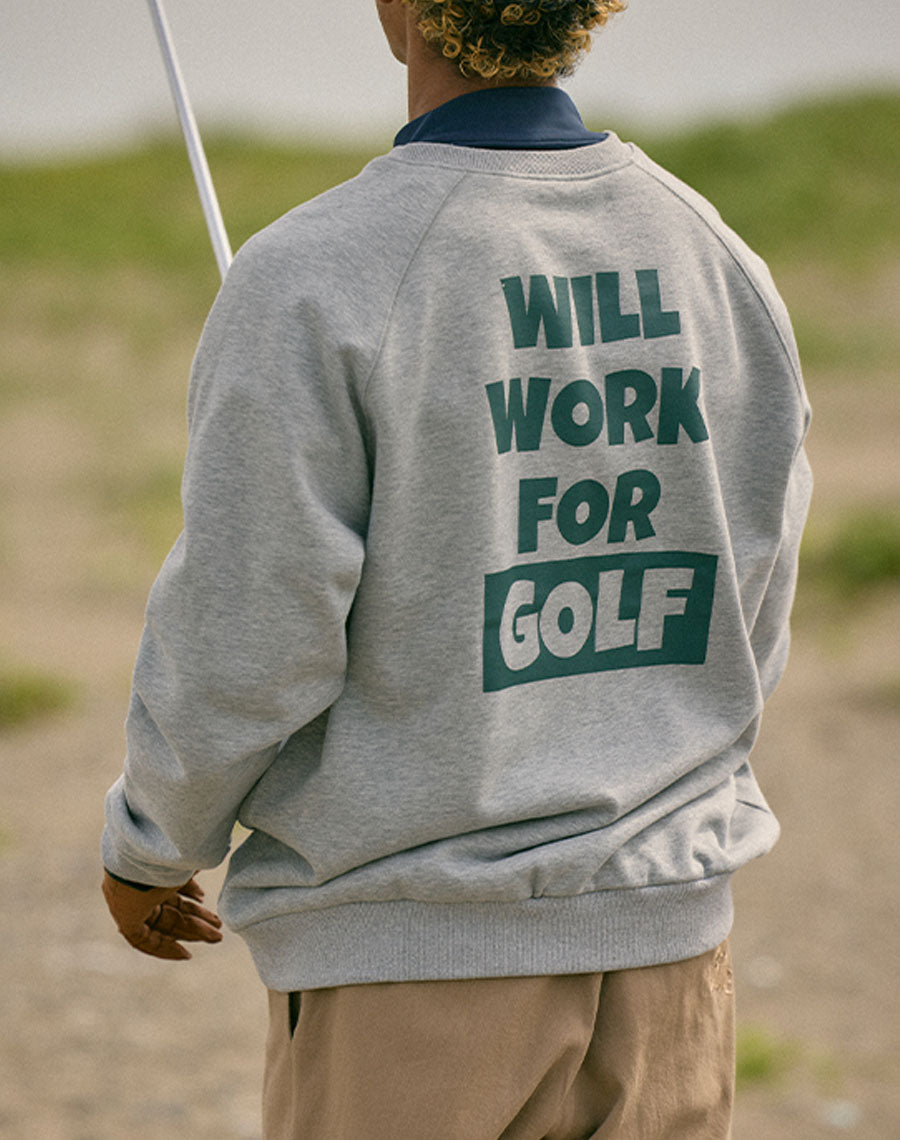 ［BOGEY LOUNGE］ 裏毛クルートレーナー