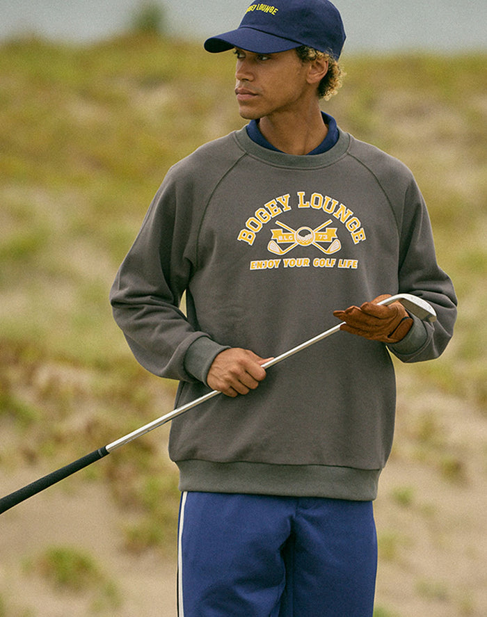 ［BOGEY LOUNGE］ 裏毛クルートレーナー