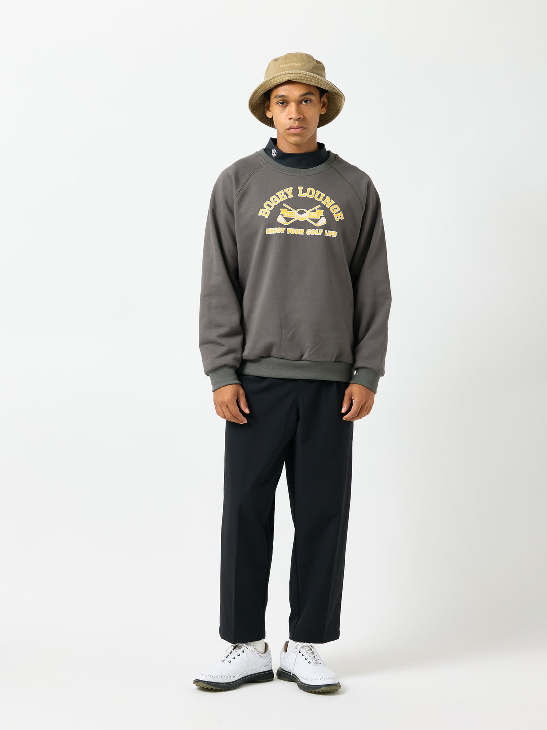 ［BOGEY LOUNGE］ 裏毛クルートレーナー