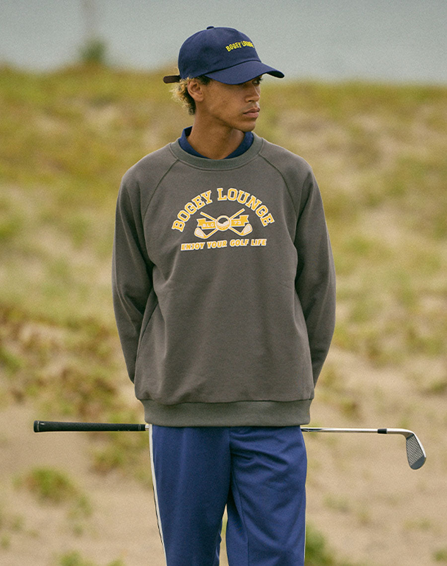 ［BOGEY LOUNGE］ 裏毛クルートレーナー