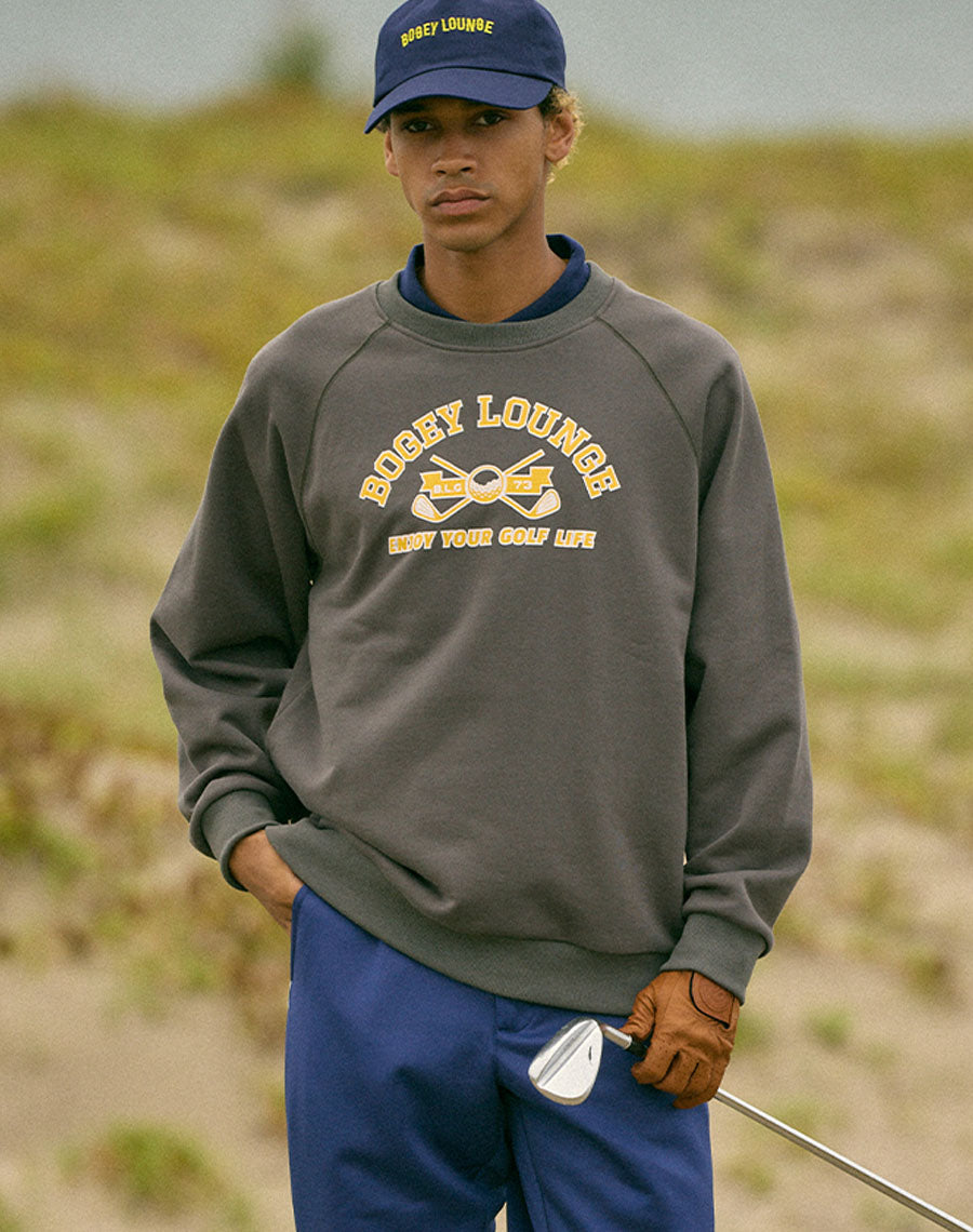 ［BOGEY LOUNGE］ 裏毛クルートレーナー