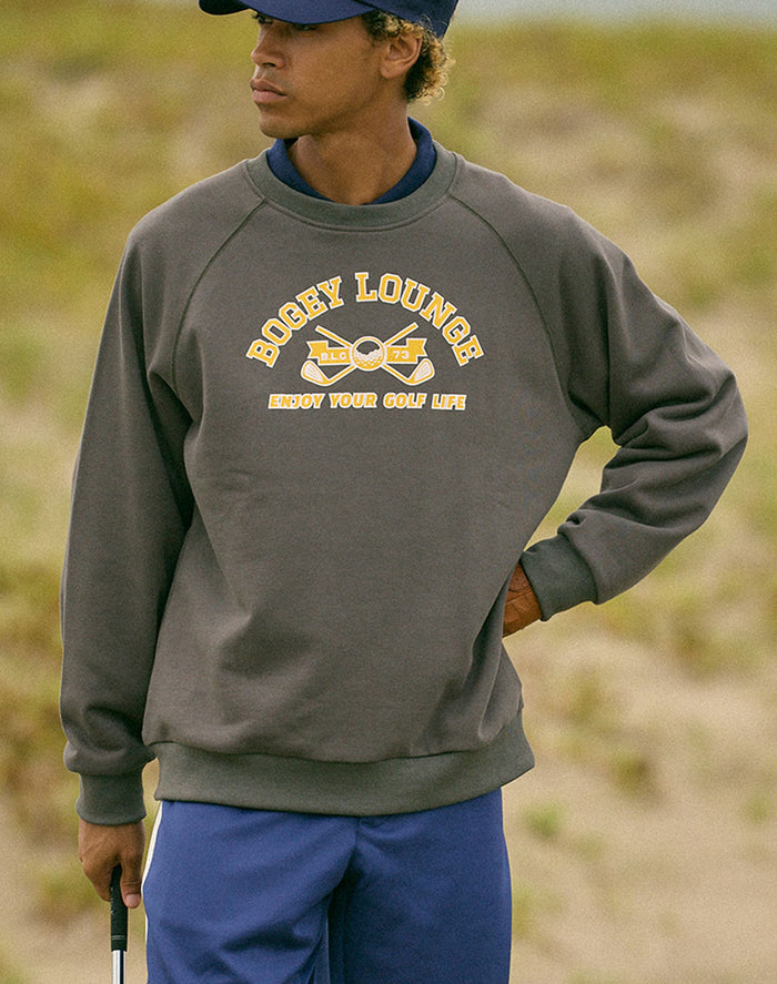 ［BOGEY LOUNGE］ 裏毛クルートレーナー