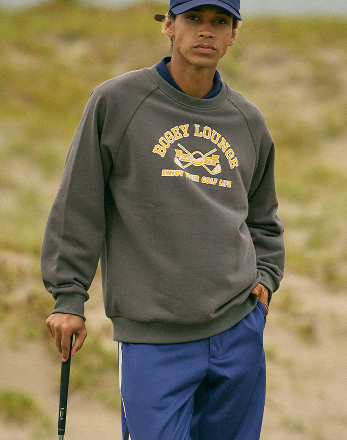 ［BOGEY LOUNGE］ 裏毛クルートレーナー