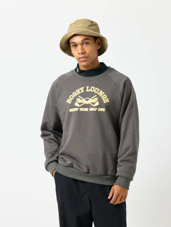 ［BOGEY LOUNGE］ 裏毛クルートレーナー