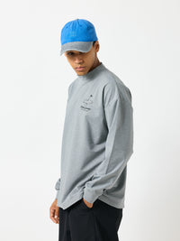 ［BOGEY LOUNGE］ モックネック長袖トップス（クラブヘッド）