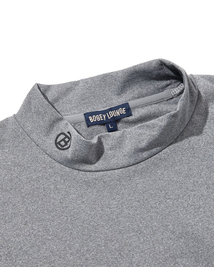 ［BOGEY LOUNGE］ モックネック長袖トップス（クラブヘッド）