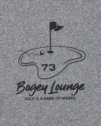 ［BOGEY LOUNGE］ モックネック長袖トップス（クラブヘッド）