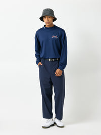 ［BOGEY LOUNGE］ モックネック長袖トップス（カート）