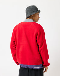 ［BOGEY LOUNGE］ マイクロフリースハーフZIP