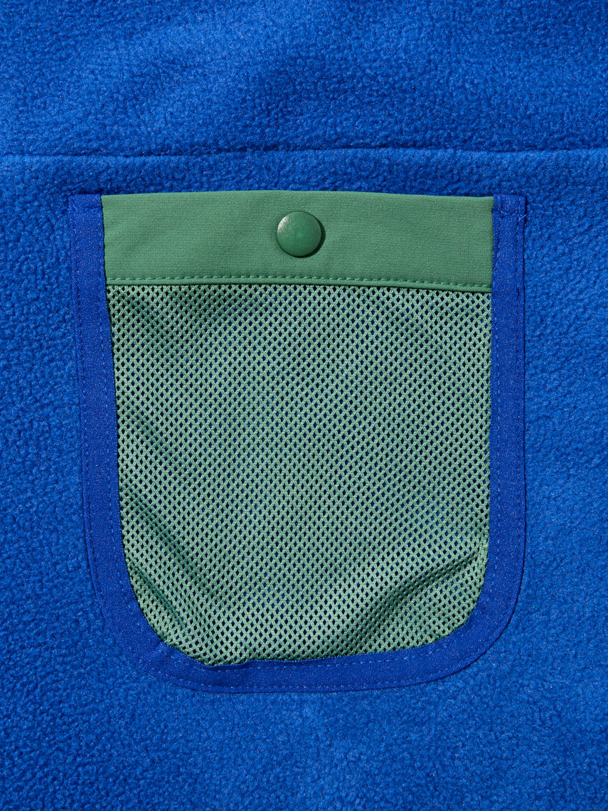 ［BOGEY LOUNGE］ マイクロフリースハーフZIP