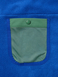 ［BOGEY LOUNGE］ マイクロフリースハーフZIP