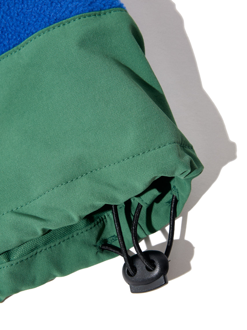 ［BOGEY LOUNGE］ マイクロフリースハーフZIP