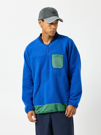 ［BOGEY LOUNGE］ マイクロフリースハーフZIP