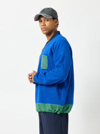 ［BOGEY LOUNGE］ マイクロフリースハーフZIP