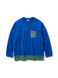 ［BOGEY LOUNGE］ マイクロフリースハーフZIP