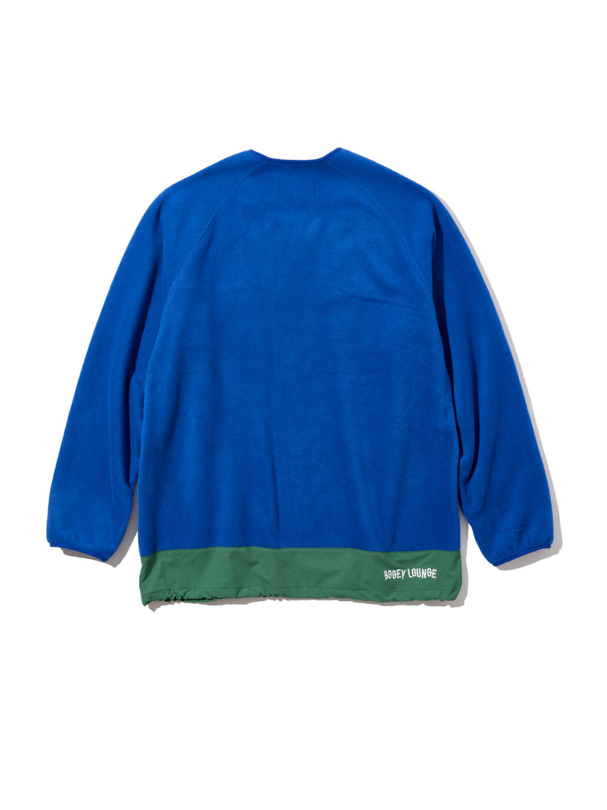 ［BOGEY LOUNGE］ マイクロフリースハーフZIP