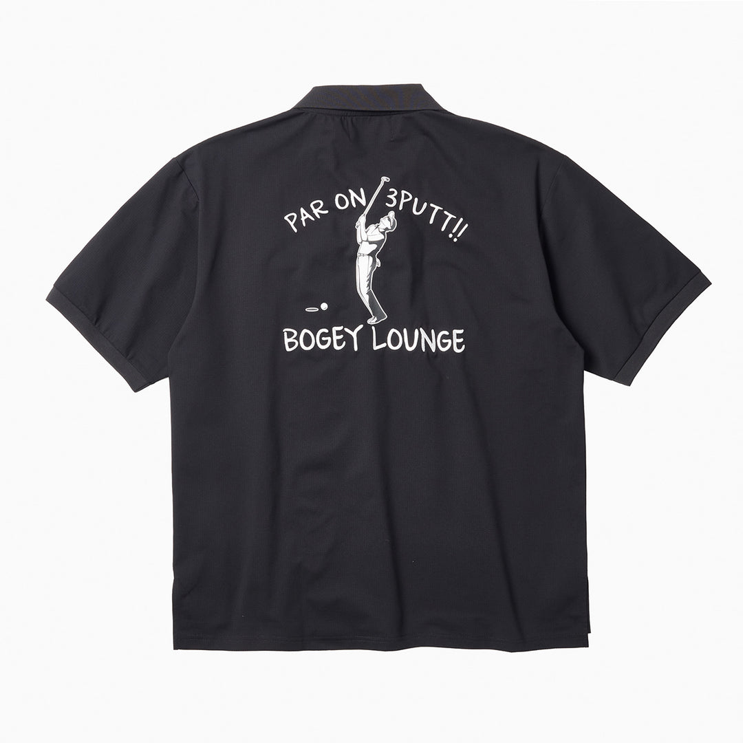 MESH S/S BOWLING SHIRT