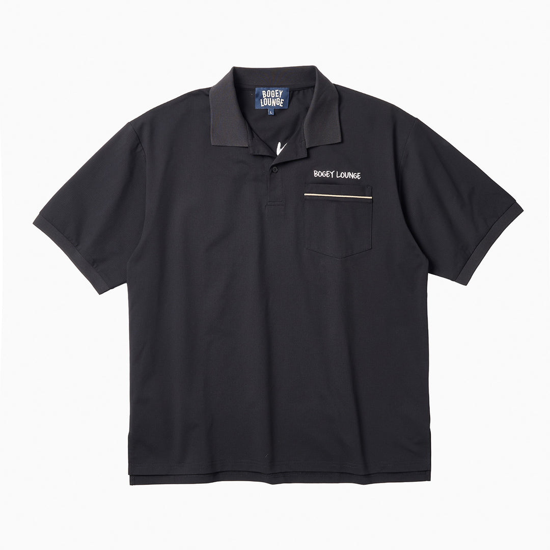MESH S/S BOWLING SHIRT