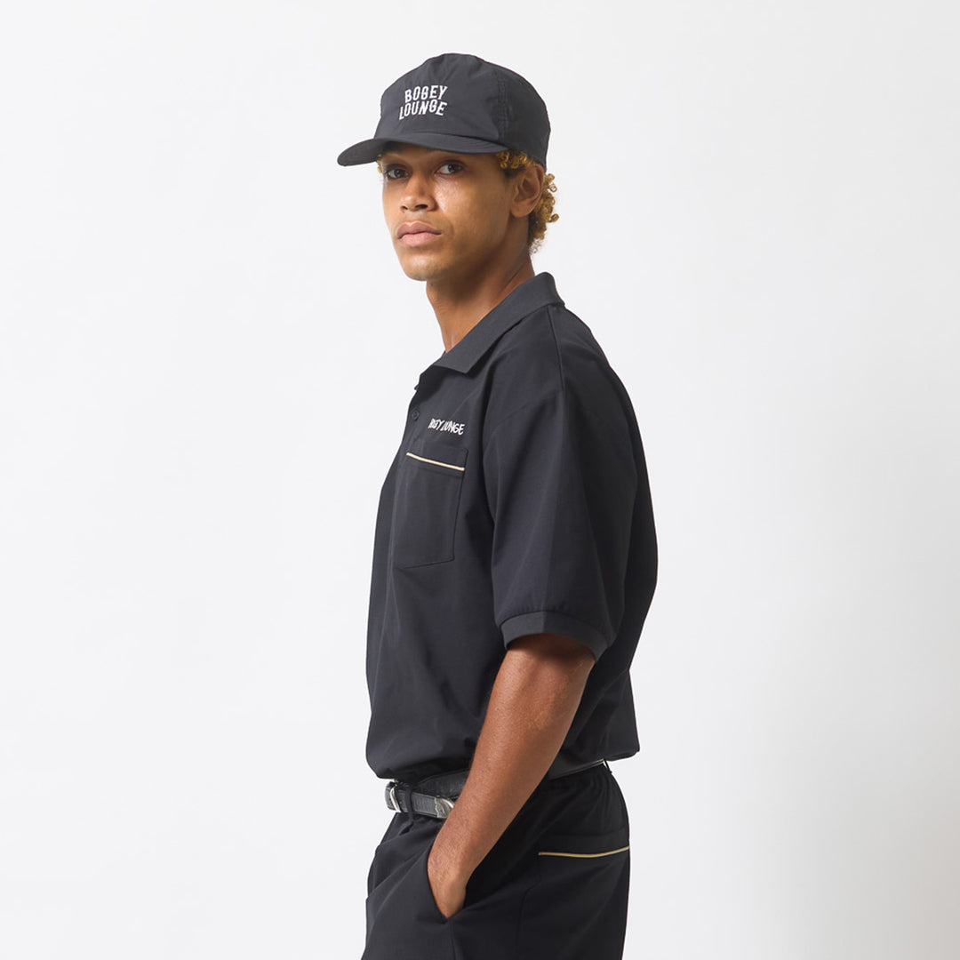MESH S/S BOWLING SHIRT