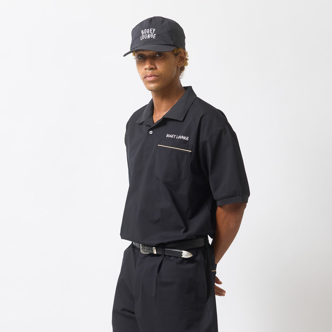 MESH S/S BOWLING SHIRT