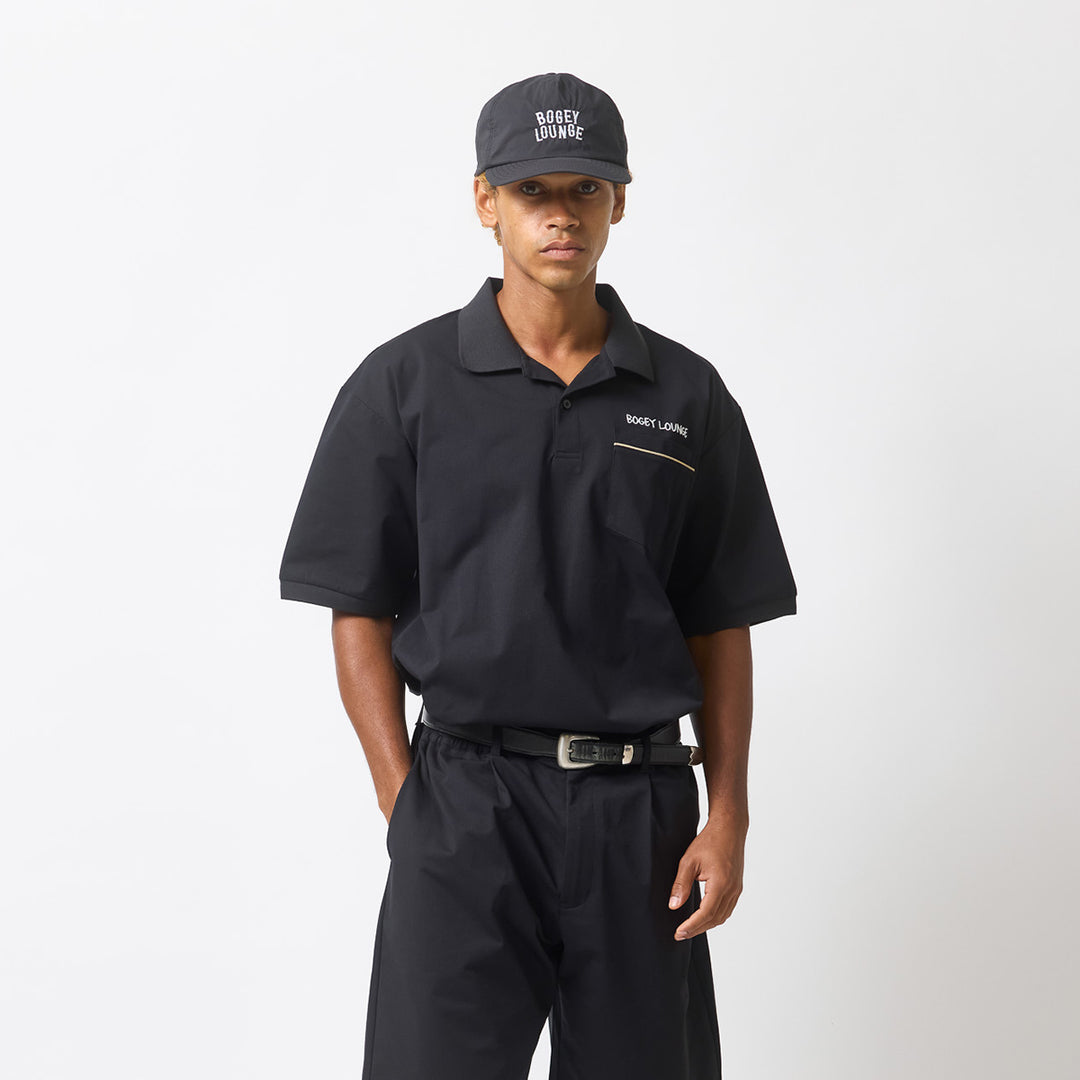 MESH S/S BOWLING SHIRT